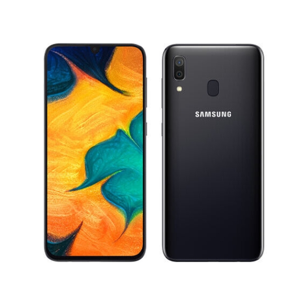 Samsung Galaxy A30 SM-A305G 32GB/3GB 4G LTE entsperrt Android Smartphone – schwarz