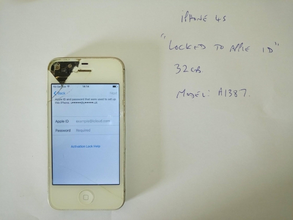 Apple iPhone 4s – 32GB – weiß (O2) A1387 (CDMA + GSM)