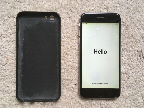 Apple iPhone 6 – 16GB – silber (entsperrt) A1586 (CDMA GSM) voll funktionsfähige Hülle