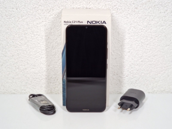 Nokia C21 Plus Smartphone 4G Dual-SIM 32GB Warm Grey 13MP Kamera Ohne Sim-Lock