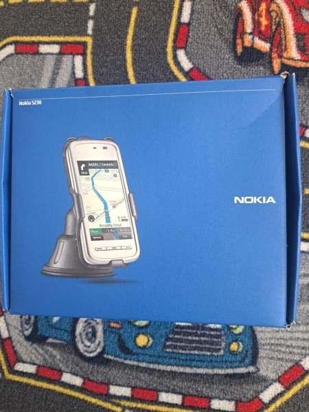 Nokia 5230 – Weiss/Blau (Vodafone) Smartphone