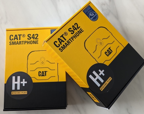 CAT S42 robustes Smartphone 32GB – entsperrt (CS42DBBRONUN)