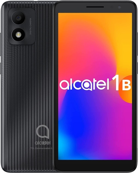 Alcatel 1B 2022 – 32GB 4G LTE entsperrt Dual SIM Android Smartphone – schwarz