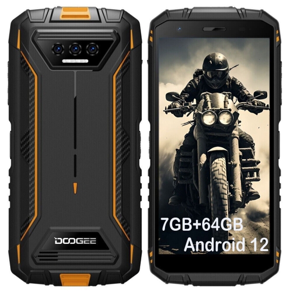 DOOGEE S41 Pro Outdoor Smartphone 6300mAh 7GB+32GB 4G Dual SIM Android 12 Handy