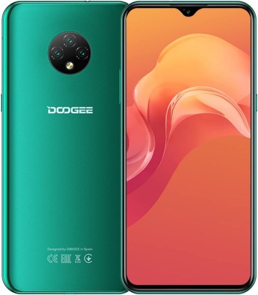 DOOGEE X95 Android10 13MP 6,52″ Smartphone 3GB+16GB  DUAL SIM Saphirgreen TOP %
