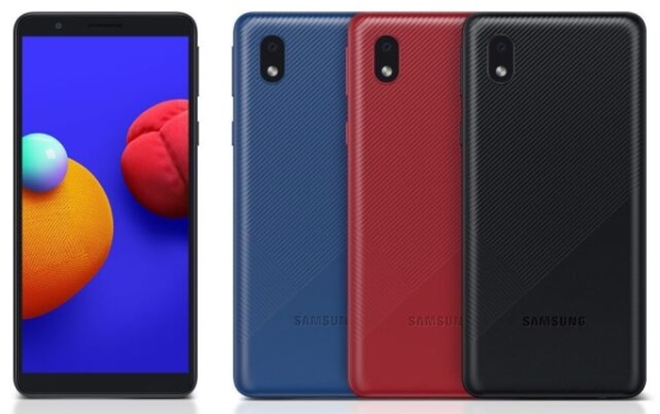 Samsung Galaxy A01 Core SM-A013 DualSim Schwarz Blau Rot Android Smartphone NEU