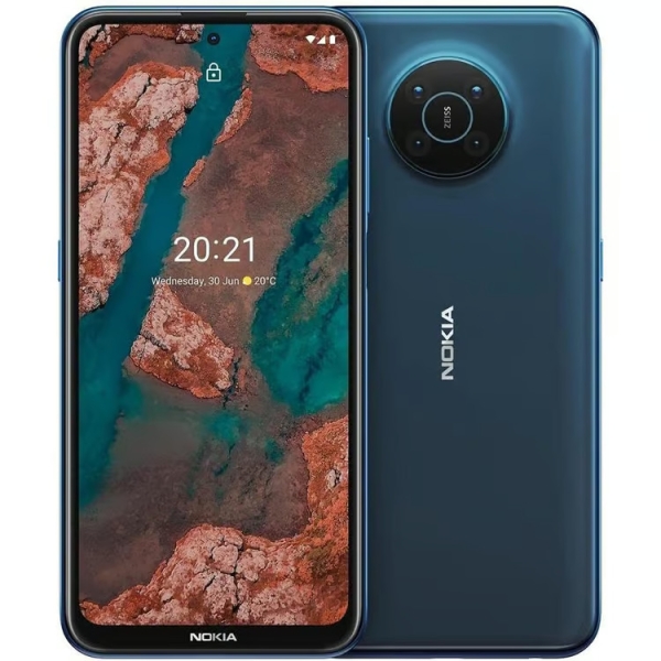 Nokia X20 5G – 128GB entsperrt Dual SIM Android Smartphone – nordisch blau