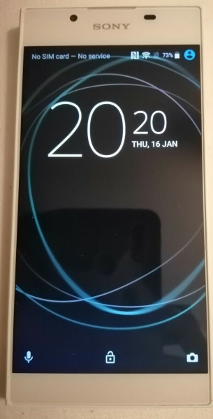 Sony XPERIA L1 G3313 – 16 GB – Smartphone weiß (entsperrt)