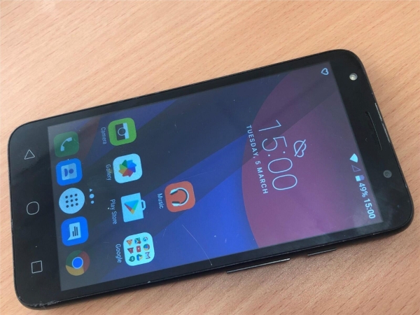 Alcatel Pixi 4 (5) 5045X – schwarz 8GB (entsperrt) Android 6.0 Smartphone