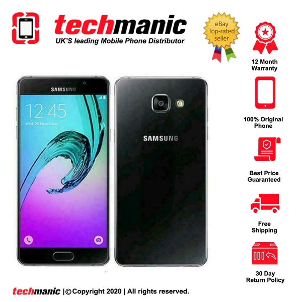 Samsung Galaxy A5 (2016) SM-A510F – 16 GB – Smartphone schwarz (entsperrt)