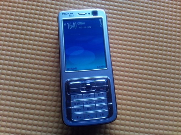 Nokia  N73 – Plum Silver (Ohne Simlock) Smartphone