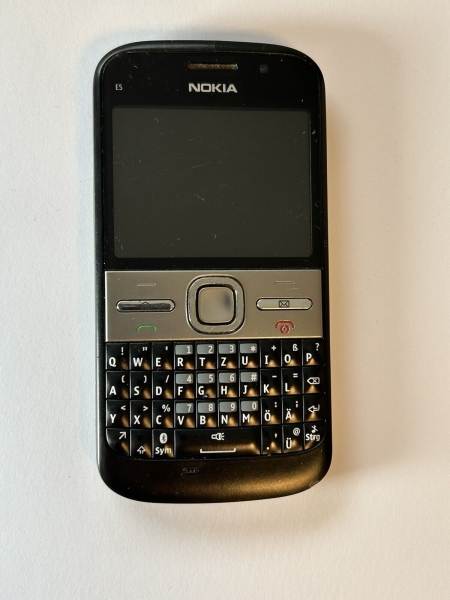 Sonderangebot! Nokia  E5-00 – Carbon Black (Ohne Simlock) Smartphone (002S930)