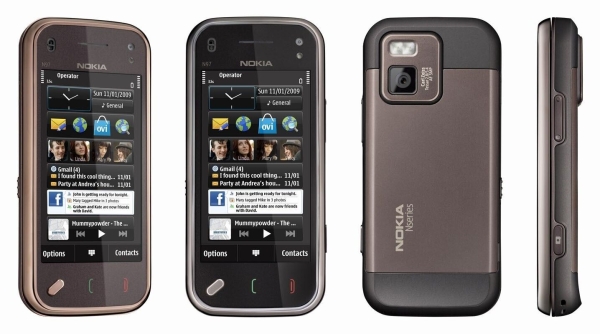 Nokia N97 mini – 8GB – Granatrot (entsperrt) Smartphone sehr guter Zustand
