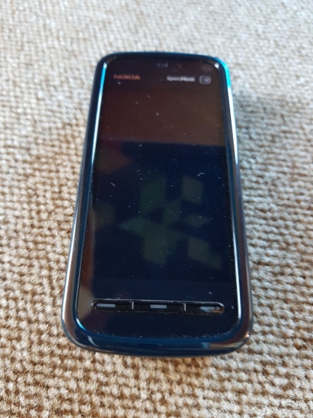 Nokia XpressMusic 5800 – Blau (Ohne Simlock) Smartphone