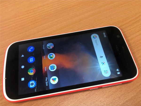 Nokia 1 TA-1060 8GB warmrot (entsperrt) Android 8 Smartphone voll funktionsfähig