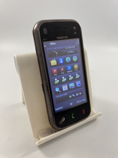 Nokia N97 mini braun entsperrt 8GB 3,2″ 5MP 128MB Android Touchscreen Smartphone