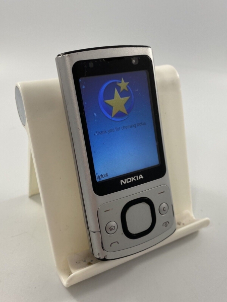Nokia Corporation 6700 RM-576 Silber O2 Network 45MB 2,2″ 5MP Handy Schiebetelefon