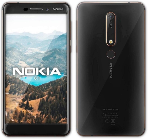 Nokia 6.1 Smartphone 32GB [Dual-Sim]  Black [OHNE SIMLOCK] Sehr Gut – #1