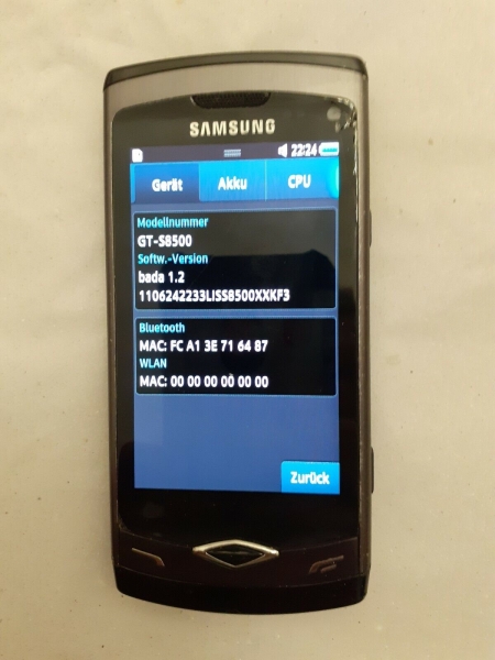 Samsung wave gt-s8500 Smartphone Handy – Nr. 11