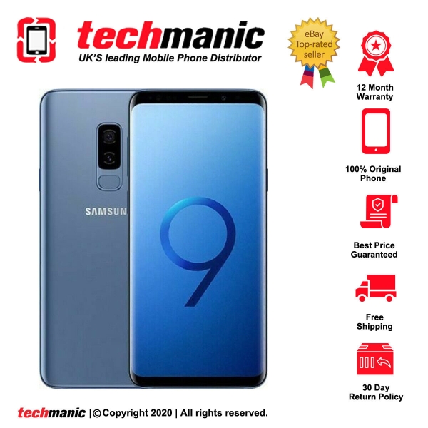 Samsung Galaxy S9 SM-G960F – 64 GB – korallenblau (entsperrt) Smartphone – Klasse A
