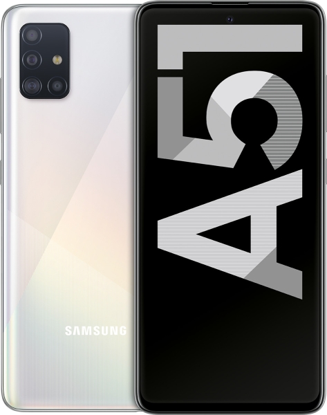 Samsung A515F Galaxy A51 DualSim weiß 128GB LTE Android Smartphone 6,5″ 48 MPX
