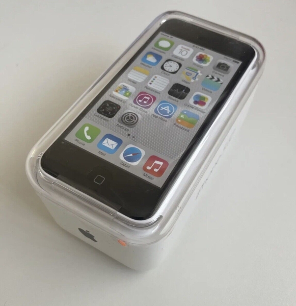 Neu versiegelt altes Lager Apple iPhone 5c 16GB 7. Generation – seltenes UK Modell iOS 8