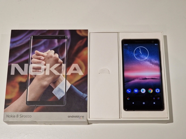 Nokia 8 Sirocco – 128GB – Schwarz (Werkseitig entsperrt) Smartphone – Boxed #14