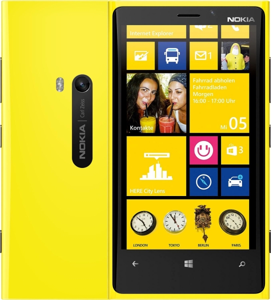 Nokia Lumia 920 Gelb Smartphone Windows Phone Defekt Ersatzteile