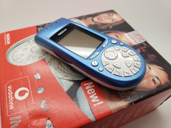 Sehr guter Zustand entsperrt Nokia 3650 verpackt blau Handy PASSENDE IMEI SAMMLER