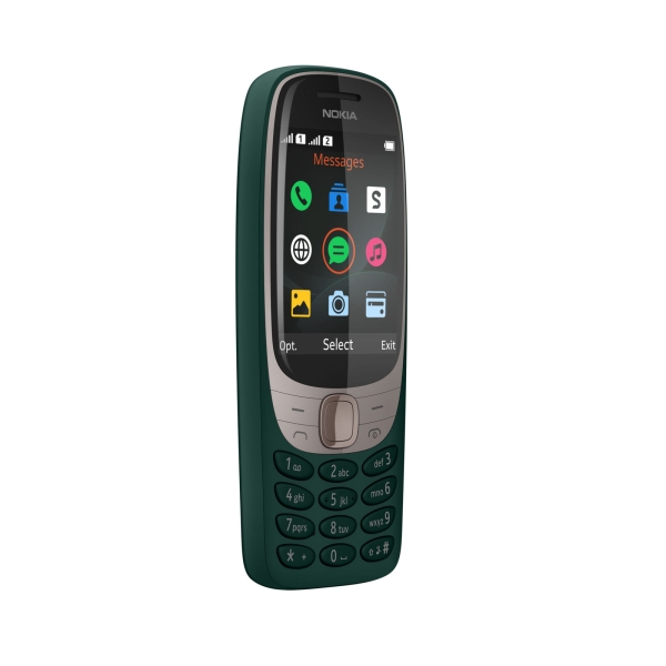 Nokia 6310 Dark Green, Handy, Smartphone,Bluetooth, Staub- und Tropfwasserschutz
