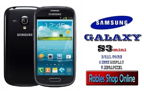 Samsung Galaxy S3 Mini i8190 Black (Ohne Simlock) Smartphone 3G WLAN 5MP Gut OVP