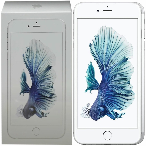 Brandneu in Originalverpackung Apple iPhone 6s Plus A1687 16GB + 2GB Silber werkseitig entsperrt 4G SIMFREE