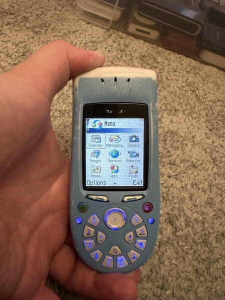 Nokia 3650 – dunkelblau (entsperrt) Smartphone