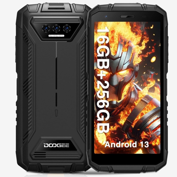 DOOGEE S41 Max (2024) robustes Smartphone – 16GB RAM+256GB ROM 6300mAh Handy