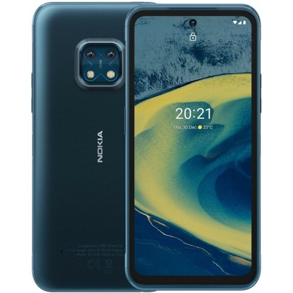 Nokia Handy Smartphone XR20 64GB Ultra Blue NEU Dual SIM 6,67 Zoll Android