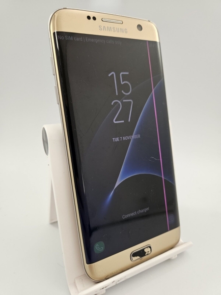 Samsung Galaxy S7 Edge Gold entsperrt 32GB 5,5″ Android Smartphone geknackt #C01