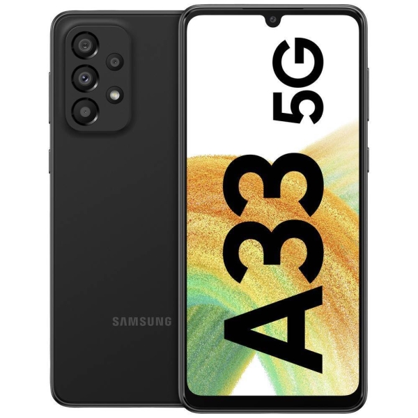 Samsung Galaxy A33 EU 5G Smartphone 128 GB 16.3 cm (6.4 Zoll) Schwarz Android™