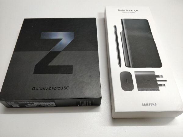 Samsung Galaxy Z Fold3 SM-F926B/DS – 512 GB – Phantomschwarz (entsperrt) Smartphone