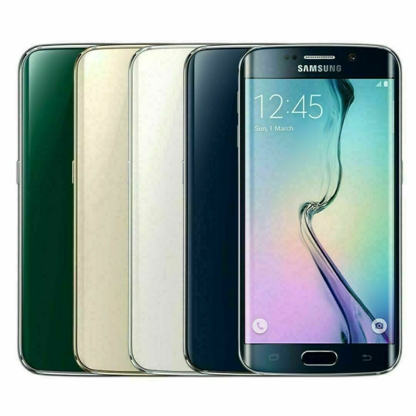 Samsung Galaxy S6 Edge G925F 32GB entsperrt Smartphone – grüngold weiß A