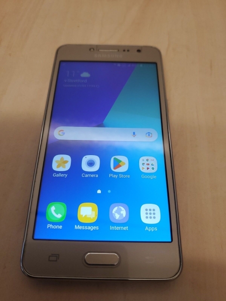 Samsung Galaxy J2 Prime SM-G532G Gold Doppel SimCards entsperrt Smartphone.