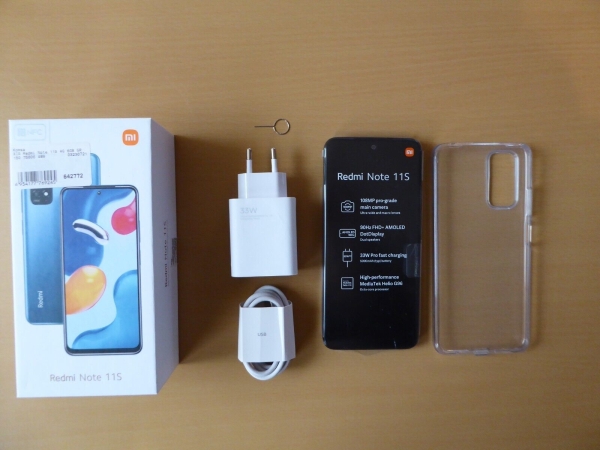 Smartphone Xiaomi Redmi Note 11 S ,Graphite Gray ,6 GB RAM ,128 GB ROM , Neu