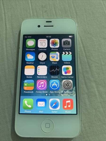 Apple iPhone 4 – 8 GB – weiß (EE) A1332 (GSM)