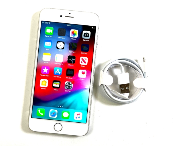 Apple iPhone 6 Plus 16GB silber entsperrt A1524 GUTER ZUSTAND KLASSE B 291