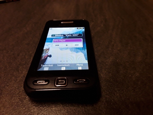 Handy Samsung GT S5230 schwarz (Ohne Simlock) Smartphone