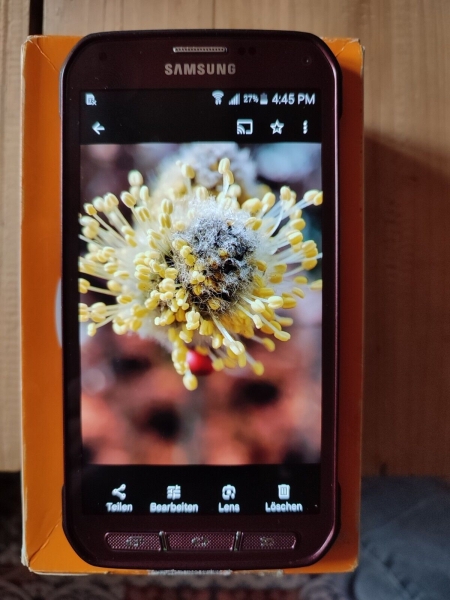 Samsung  Galaxy S5 Active SM-G870 – 16GB – Ruby Red (Ohne Simlock) Smartphone