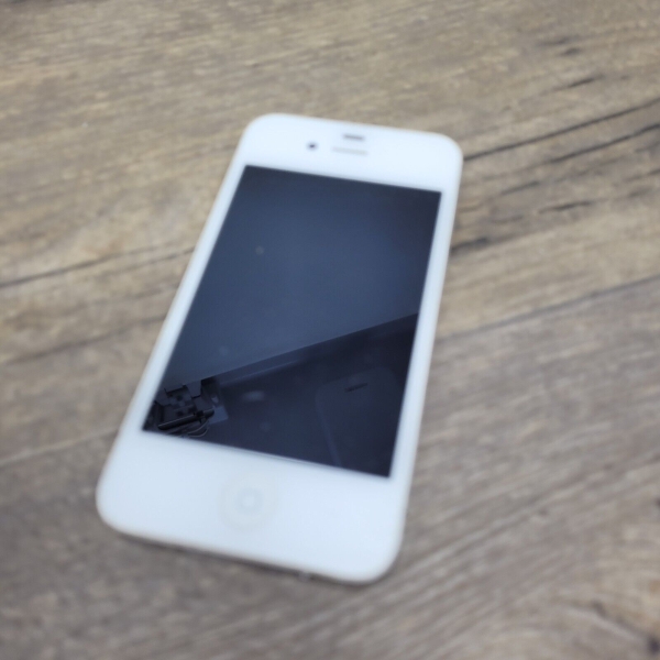 Apple iPhone 4S A1387 weiß Smartphone UNGETESTET/Ersatzteile oder Reparatur