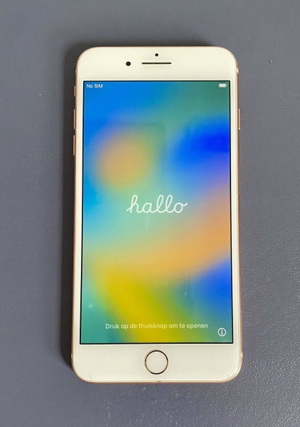 Apple iPhone 8 Plus + 64GB – Gold (entsperrt) A1897 8 + Inc. 2 Hüllen, 1 Etui