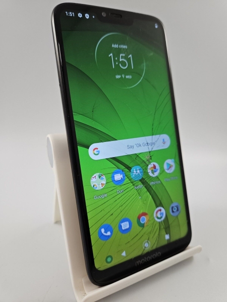 Motorola Moto G7 Power schwarz entsperrt 32GB 6,2″ Android Smartphone Riss
