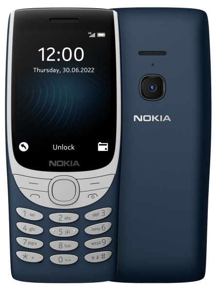 Nokia 8210 4G Dual SIM 128 MB blau Smartphone Handy Hervorragend refurbished