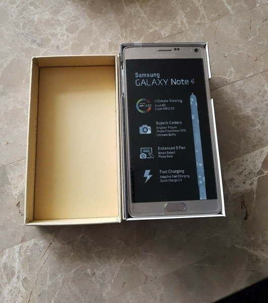 original Samsung Galaxy Note 4 N910A 32GB/Gold entsperrt Smartphone 32GB